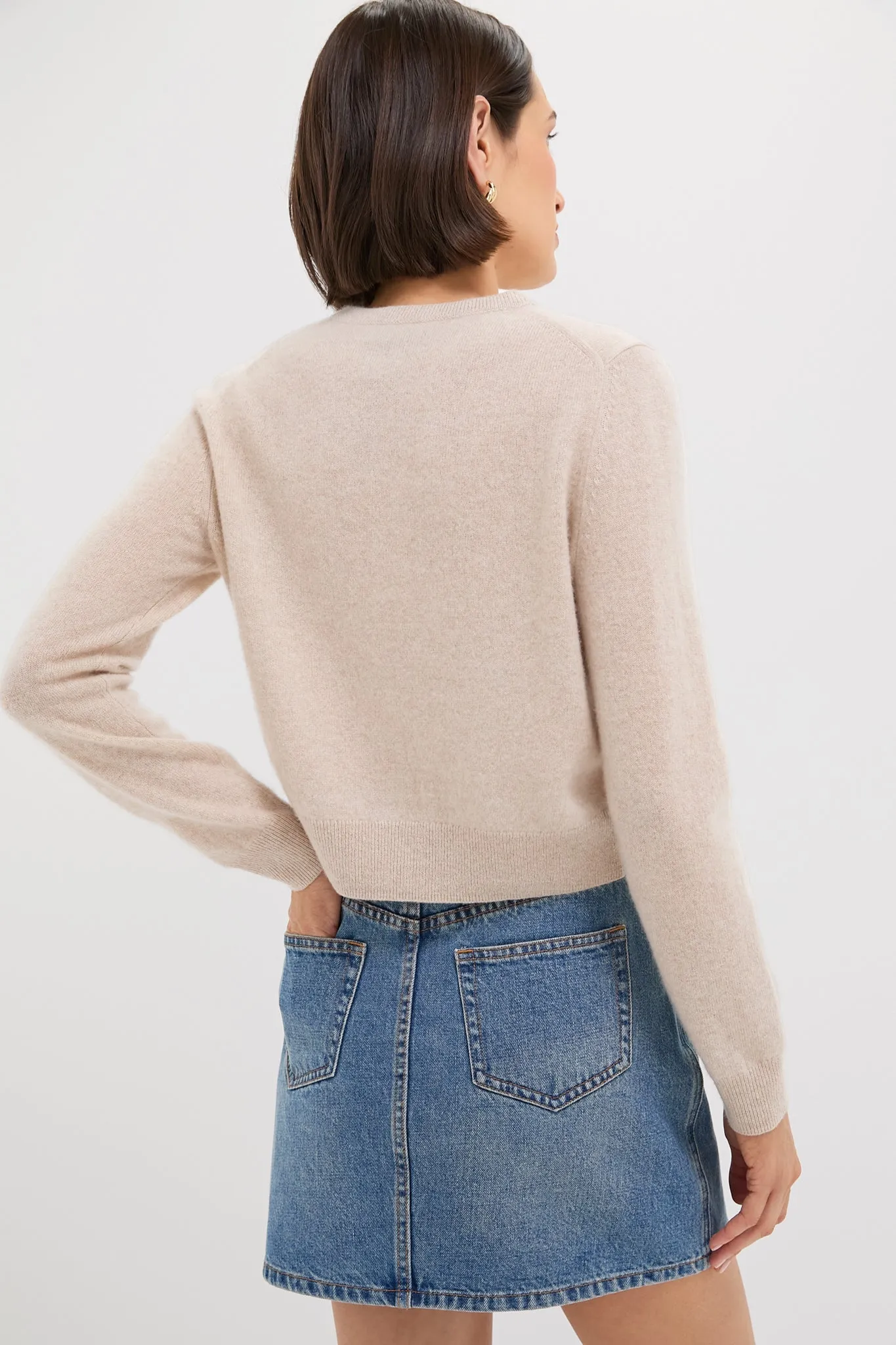 Sandstone Cashmere Riley Cardigan sold by Tuckernuck product image thumbnail 4