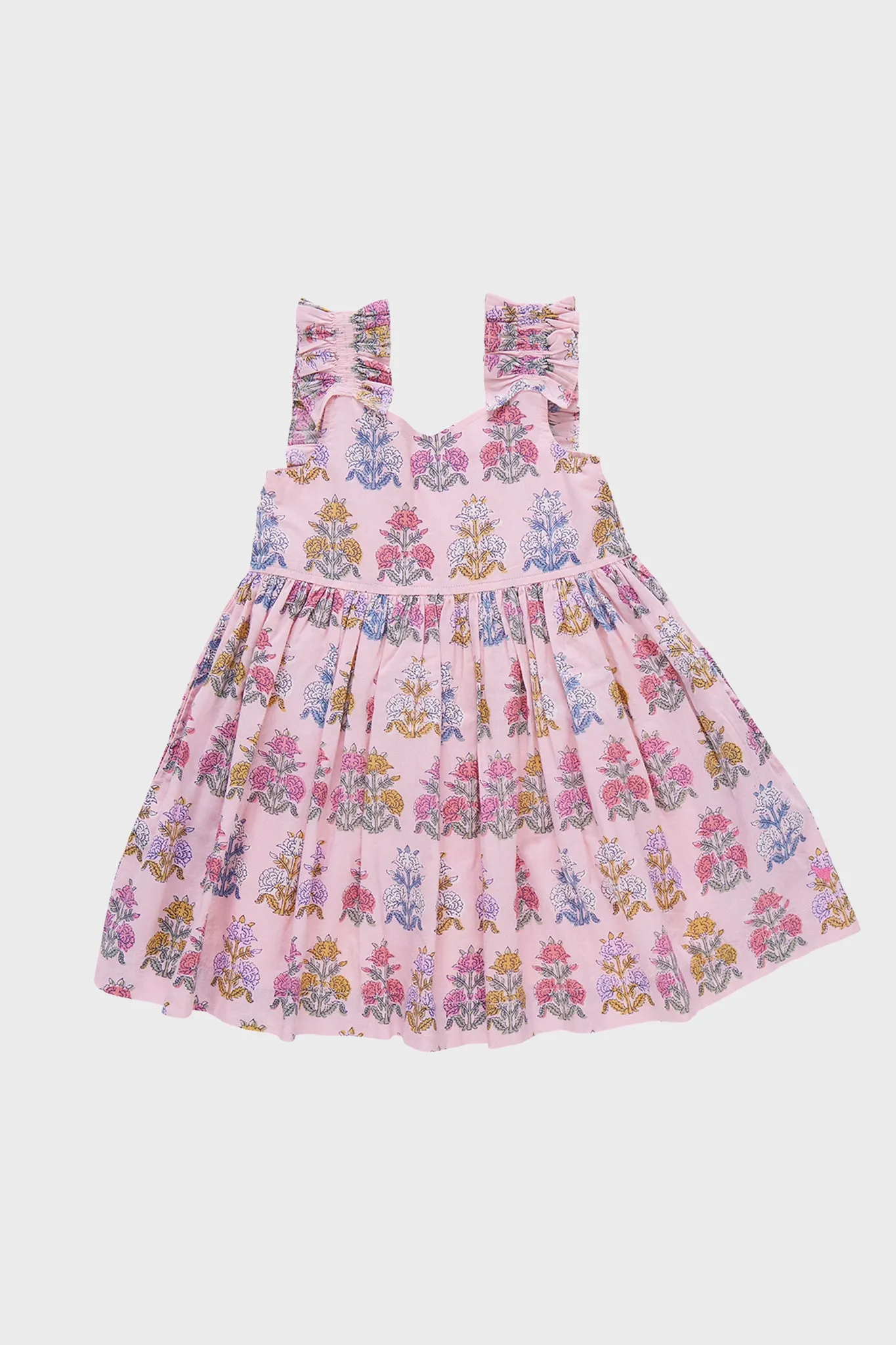 Pink Flowerette Via Dress sold by Tuckernuck product image thumbnail 2