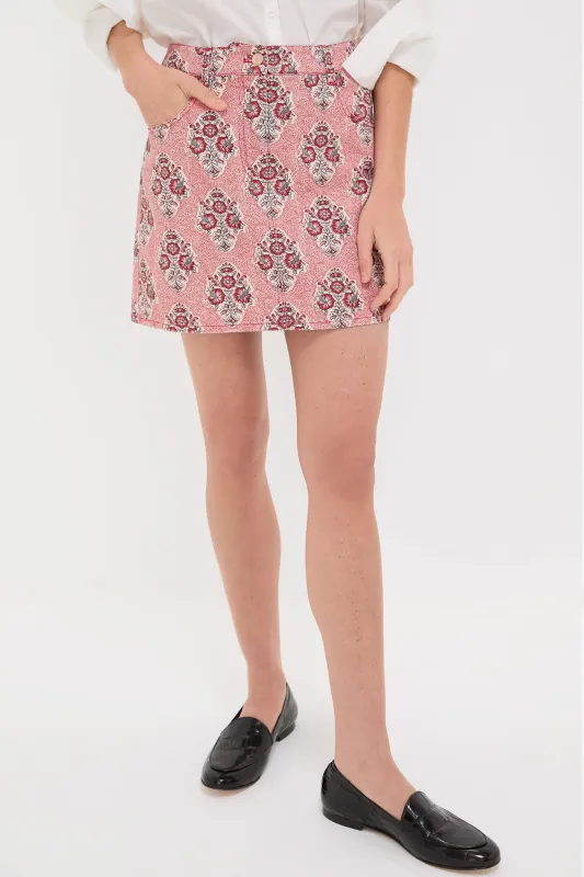 Scarlet Sonata Denim Pippa Mini Skirt sold by Tuckernuck