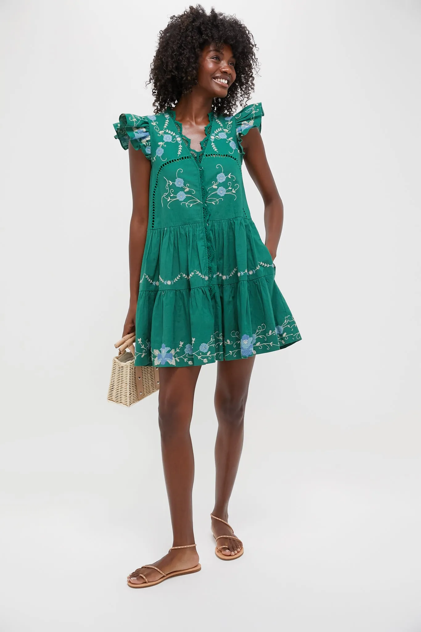 Exclusive Green Vesna Tunic Dress sold by Tuckernuck product image thumbnail 2