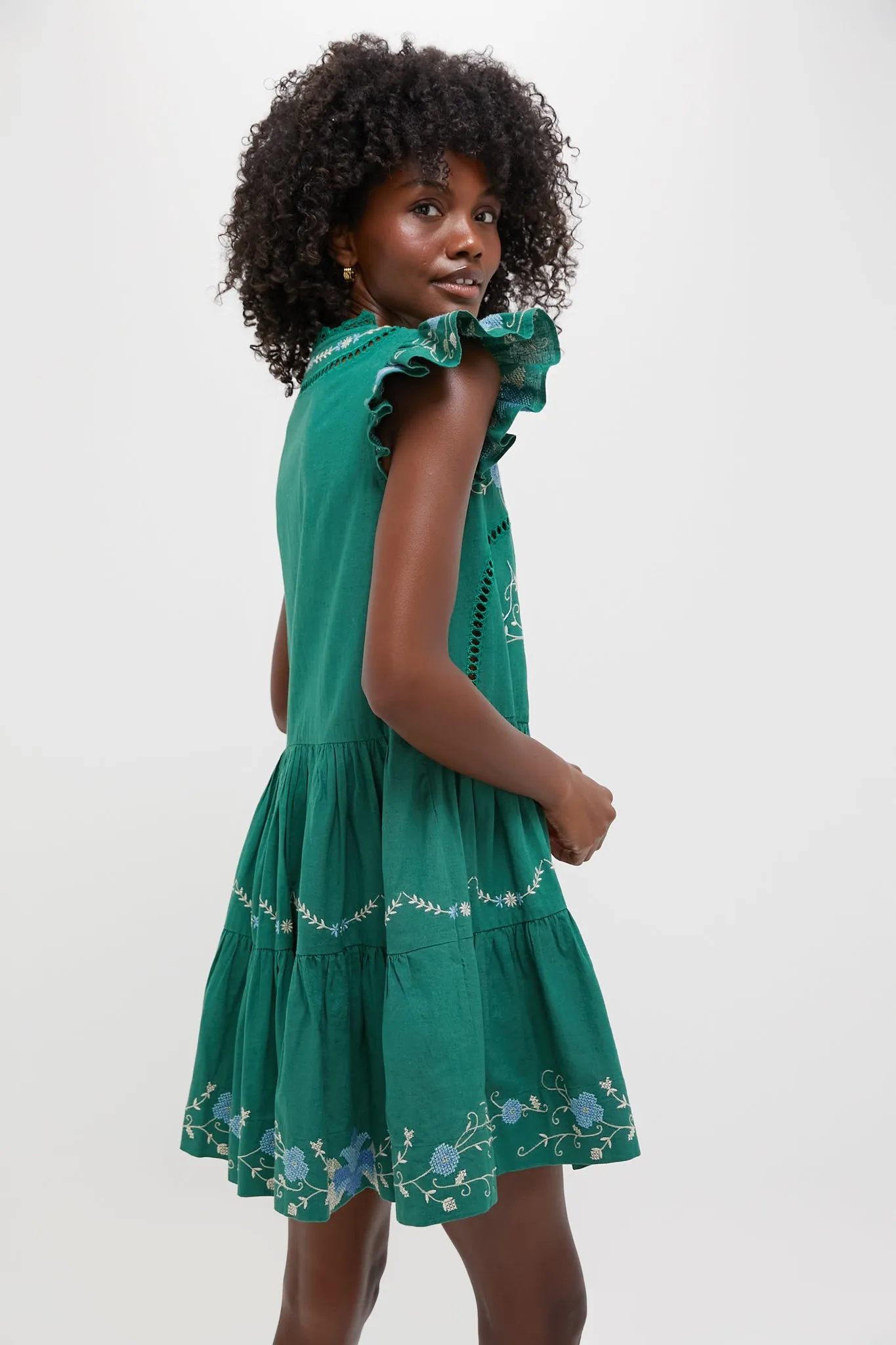 Exclusive Green Vesna Tunic Dress sold by Tuckernuck product image thumbnail 3