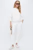 Ivory The Dina Dreamy Boucle Sweatshirt sold by Tuckernuck