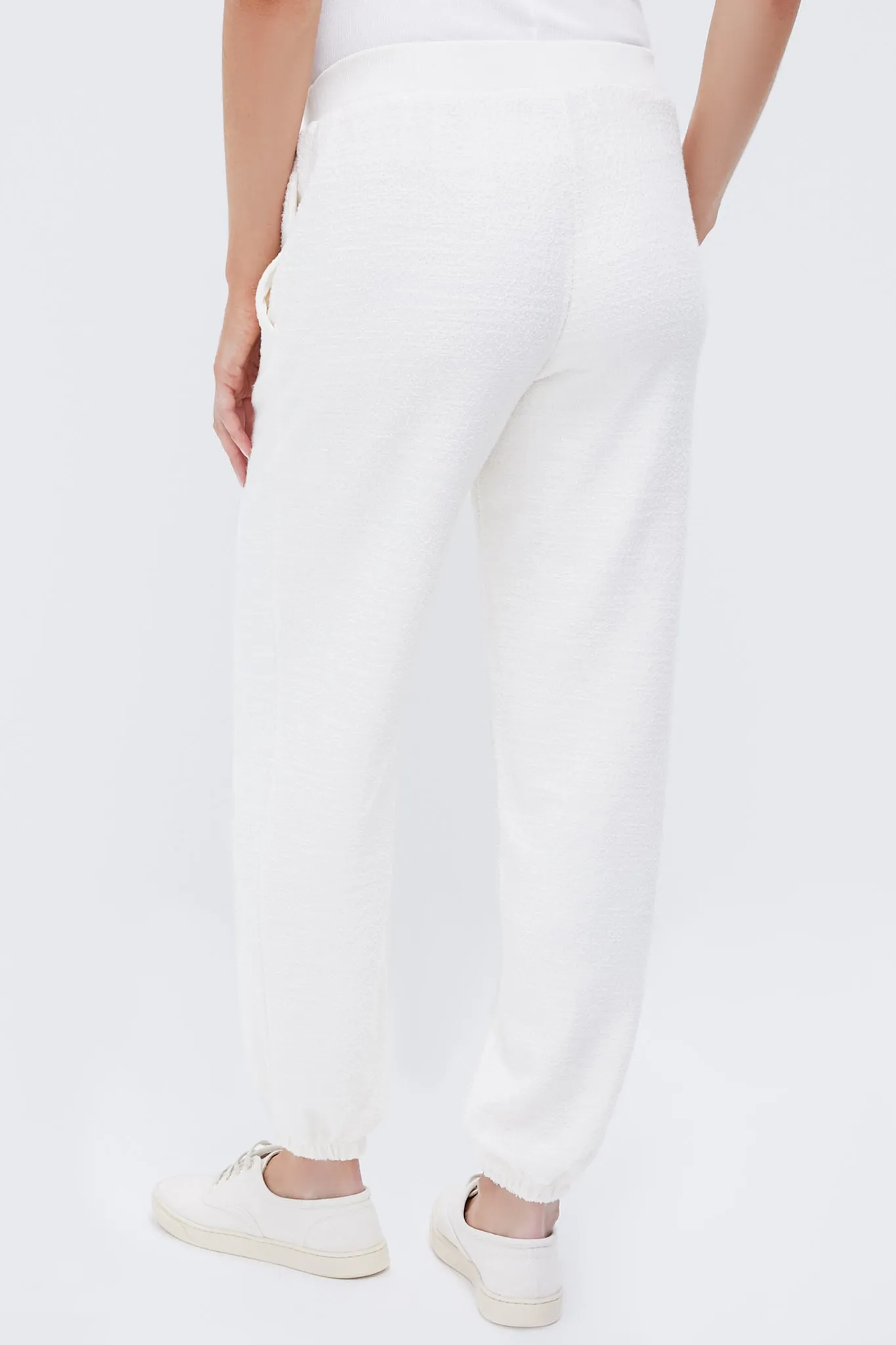 Ivory The Dina Dreamy Boucle Loungepant sold by Tuckernuck product image thumbnail 4