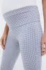 Blue and White Houndstooth The Ultimate Before and After Legging sold by Tuckernuck