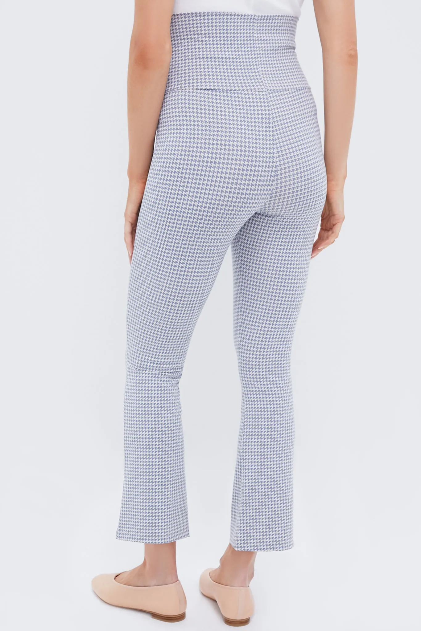 Blue and White Houndstooth The Ultimate Before and After Legging sold by Tuckernuck product image thumbnail 4