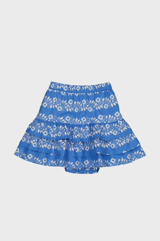 Lea Skirt Farandole Blue sold by Tuckernuck