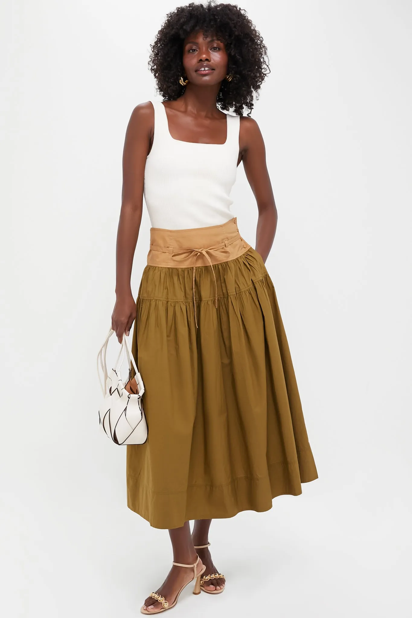 Cowrie Charlotte Woven Mini Bag sold by Tuckernuck product image thumbnail 3