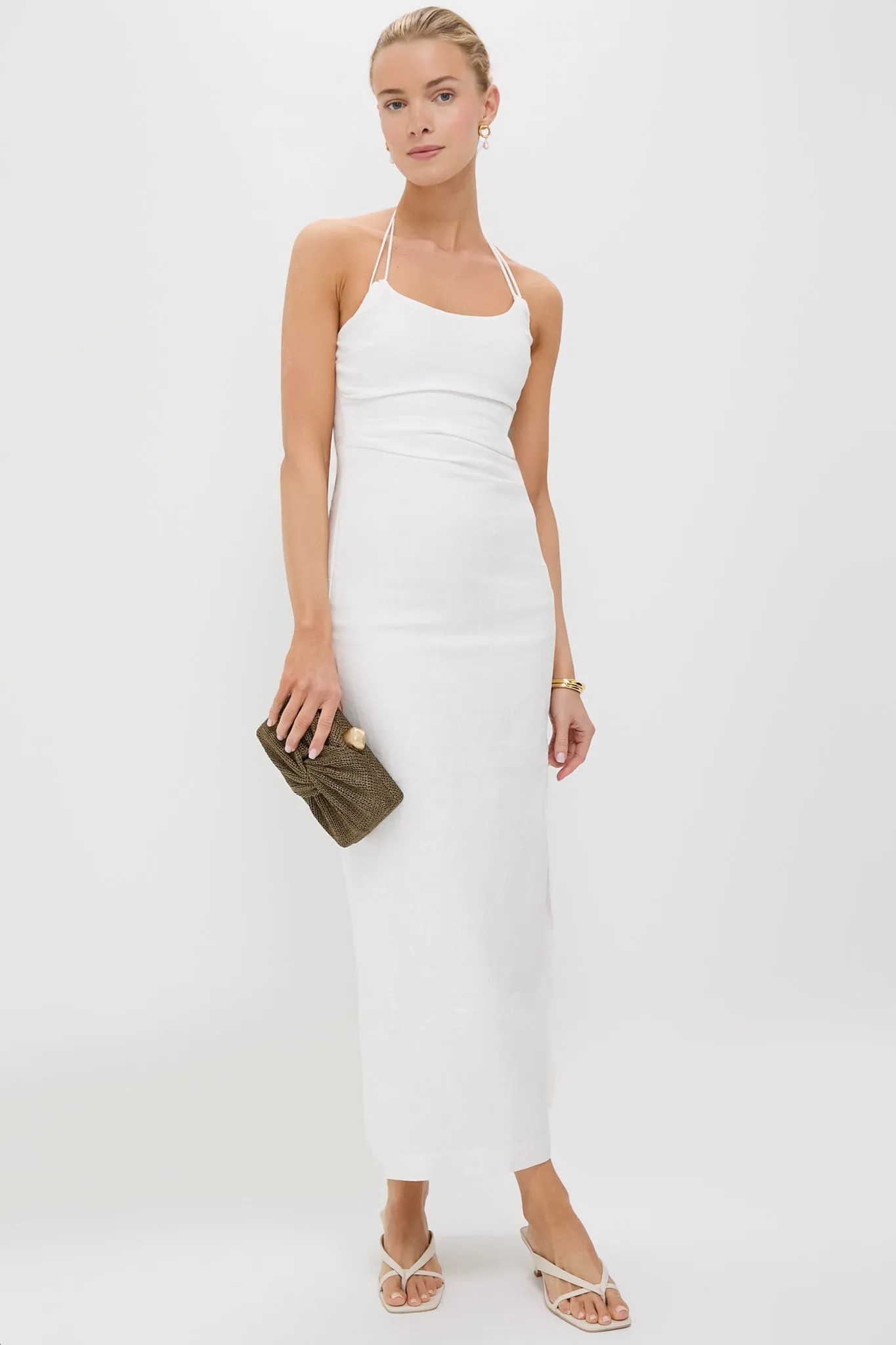 Ivory Camellia Midi Dress sold by Tuckernuck product image thumbnail 2