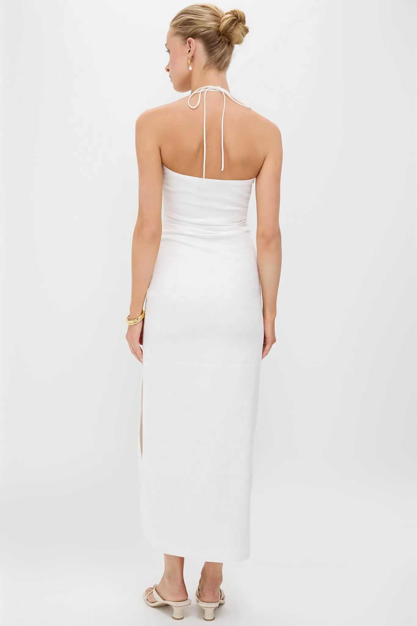 Ivory Camellia Midi Dress sold by Tuckernuck product image thumbnail 4
