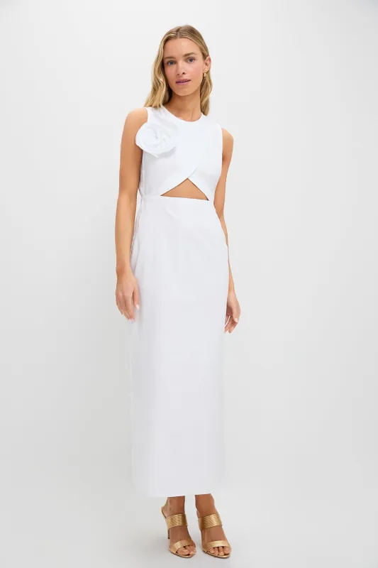White Jalapa Dress made by Tuckernuck