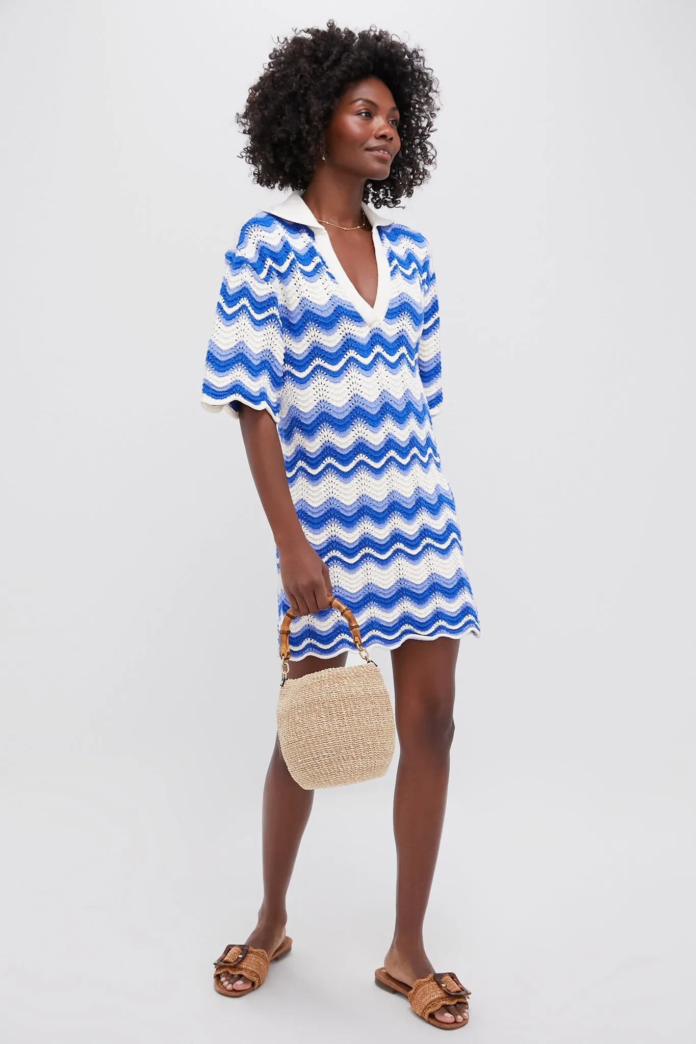 Blue Wave Leighton Mini Dress sold by Tuckernuck product image thumbnail 2