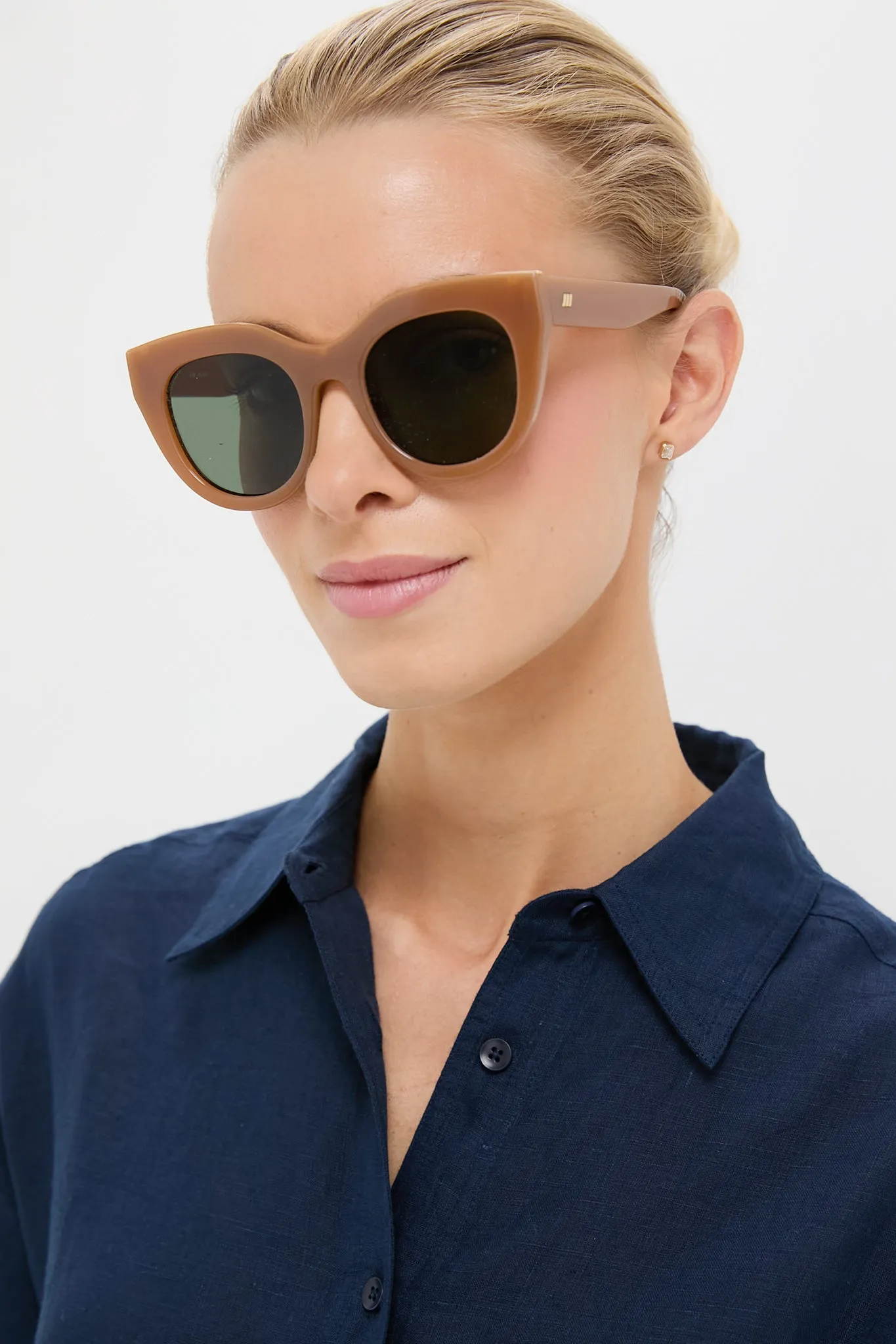 Caramel Air Heart Sunglasses sold by Tuckernuck product image thumbnail 2