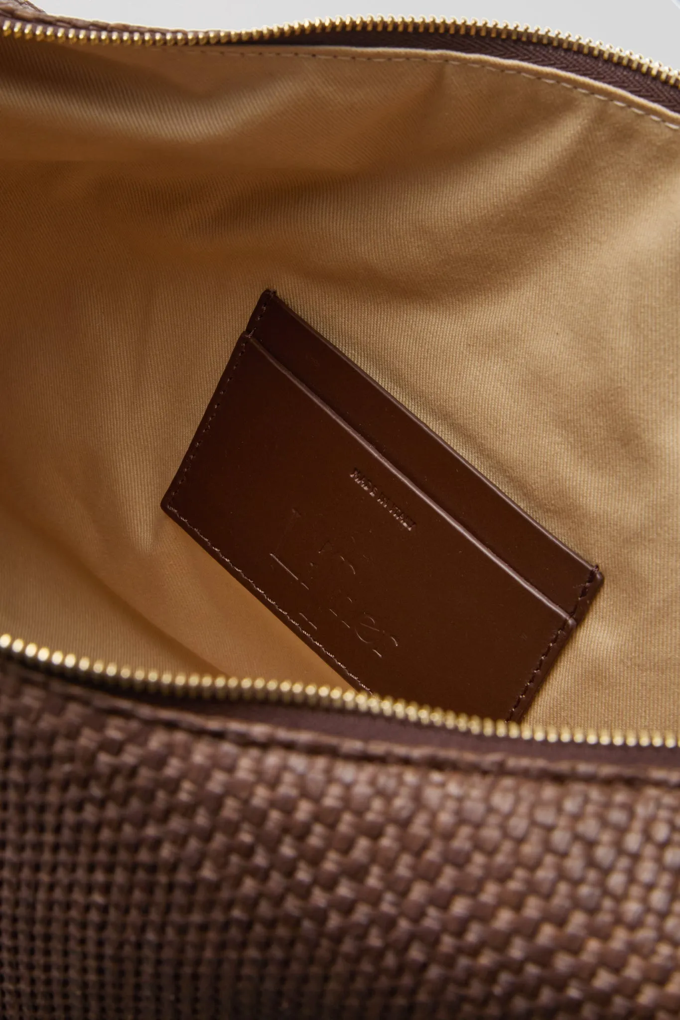 Brown Raffia Pillow Shoulder Bag sold by Tuckernuck product image thumbnail 5