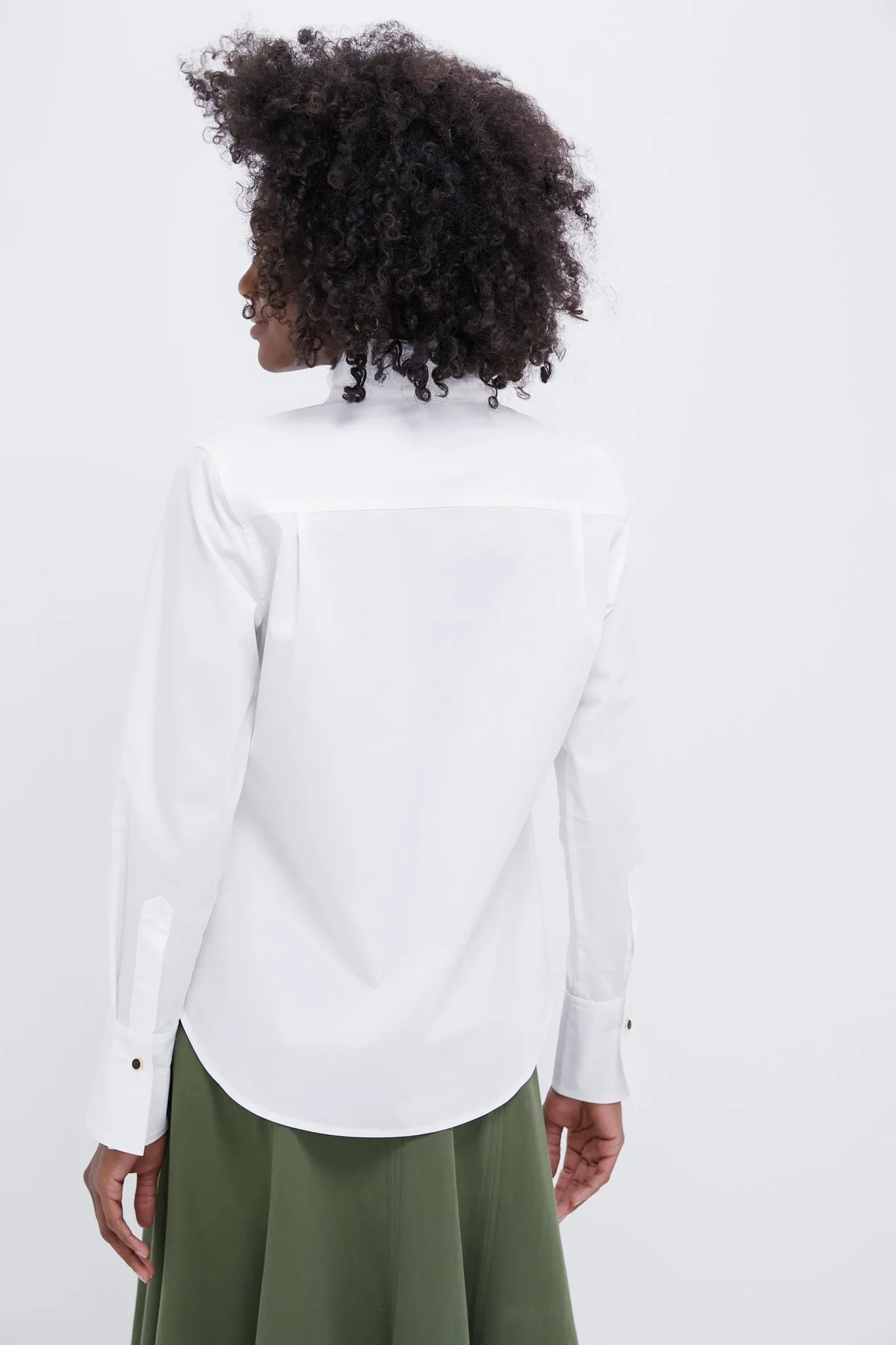 White Bessette Button Down sold by Tuckernuck product image thumbnail 4