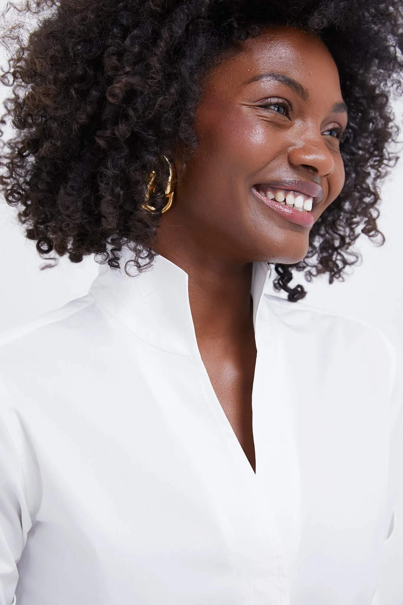 White Bessette Button Down sold by Tuckernuck product image thumbnail 5