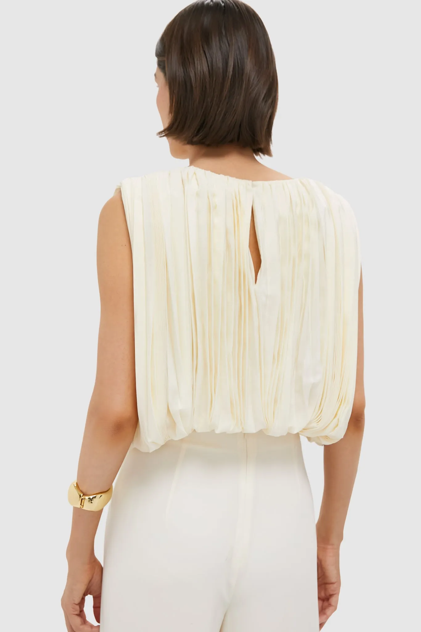 Ivory Dorett Blouse sold by Tuckernuck product image thumbnail 4