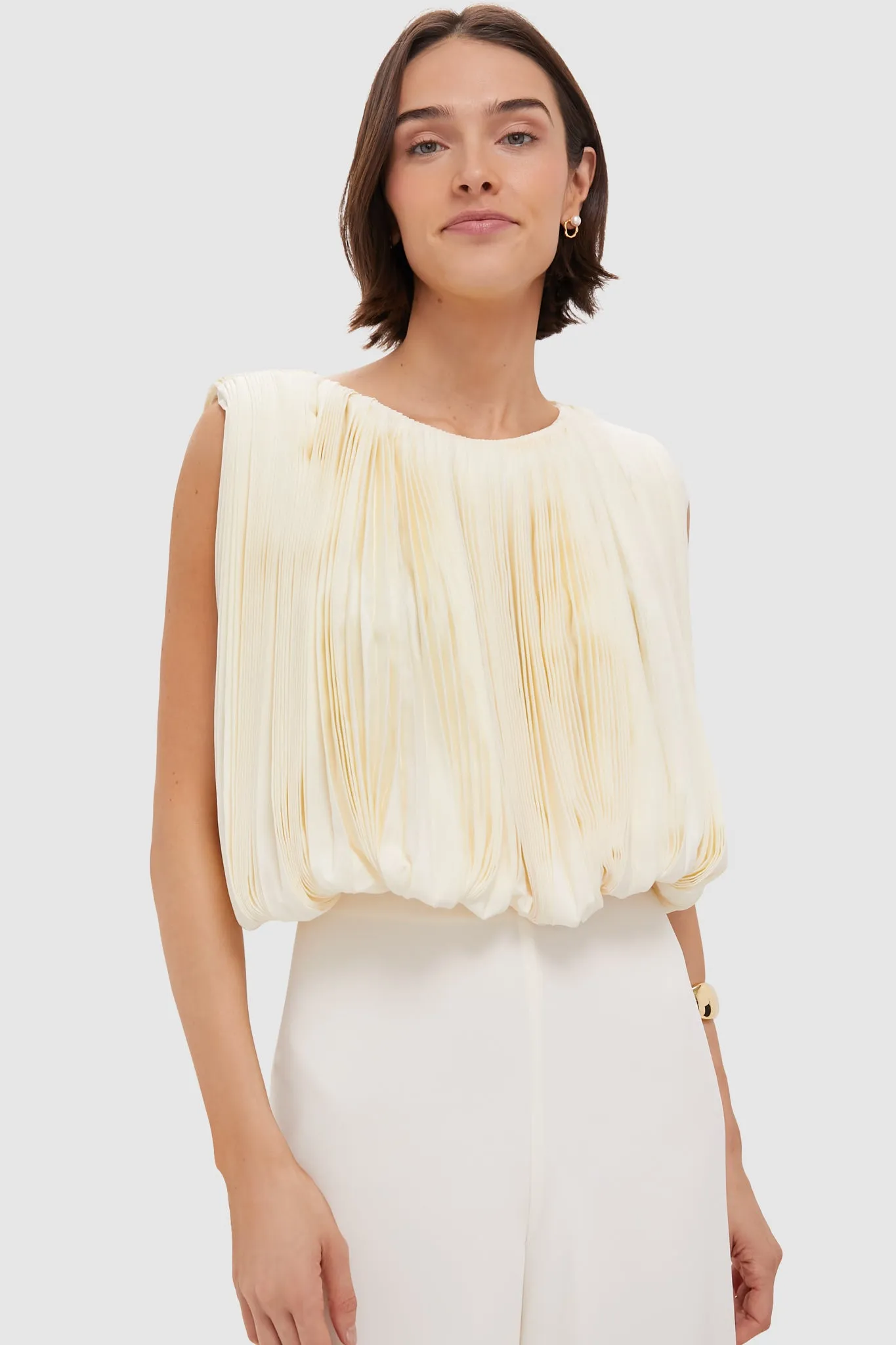 Ivory Dorett Blouse sold by Tuckernuck