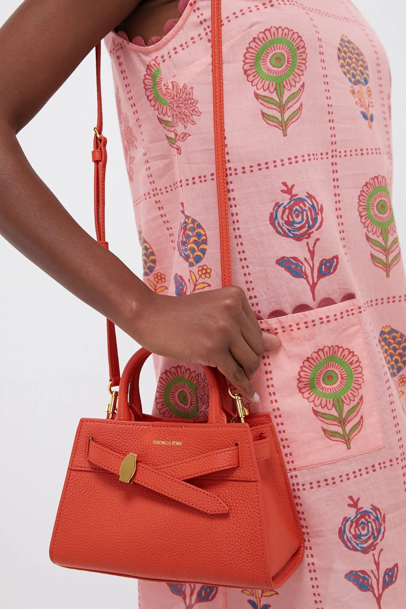 Persimmon Mini Veronica Beard Dash Bag sold by Tuckernuck product image thumbnail 4