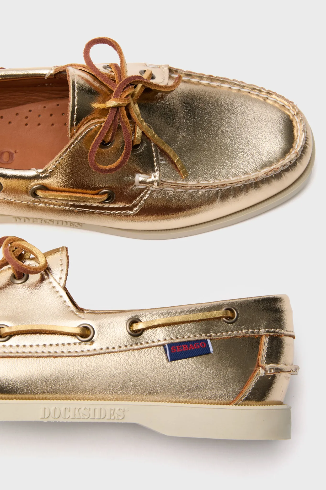 Gold Met Portland Docksides sold by Tuckernuck product image thumbnail 5