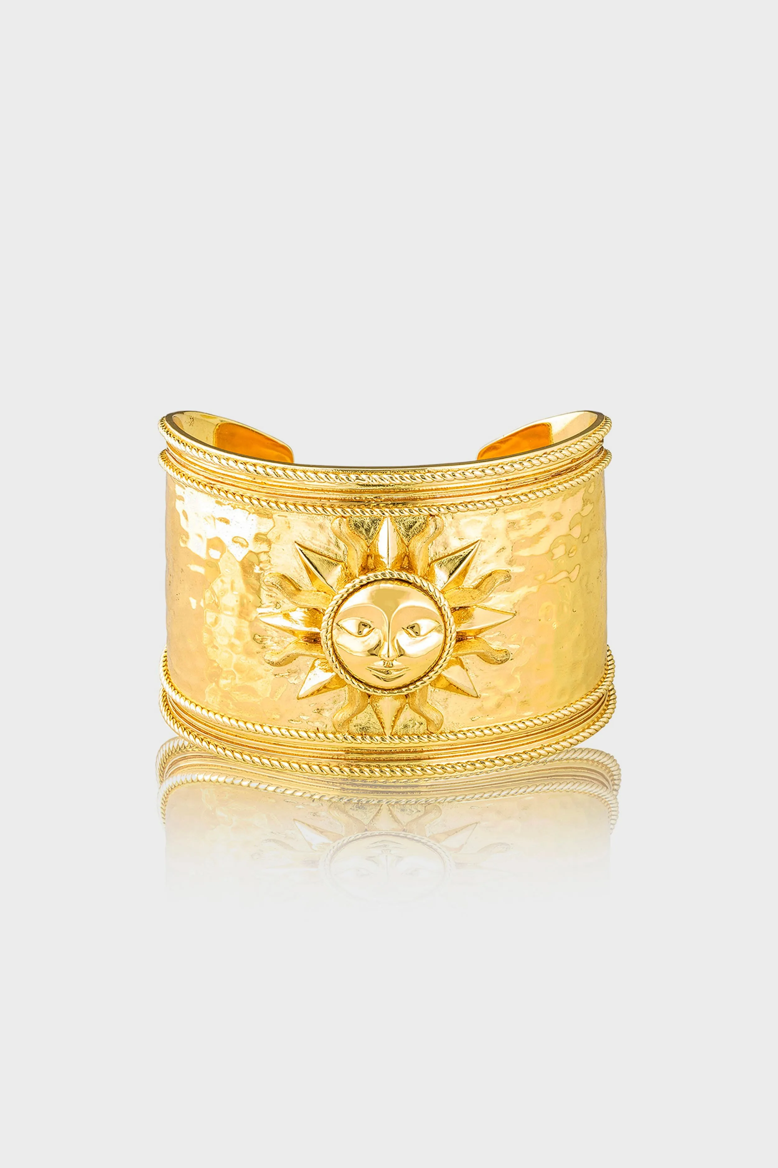 Gold Soleil Cuff sold by Tuckernuck