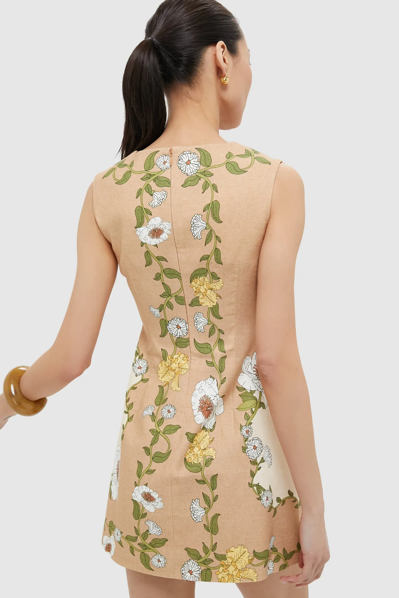 Verona Floral Rivera Mini Dress sold by Tuckernuck product image thumbnail 4