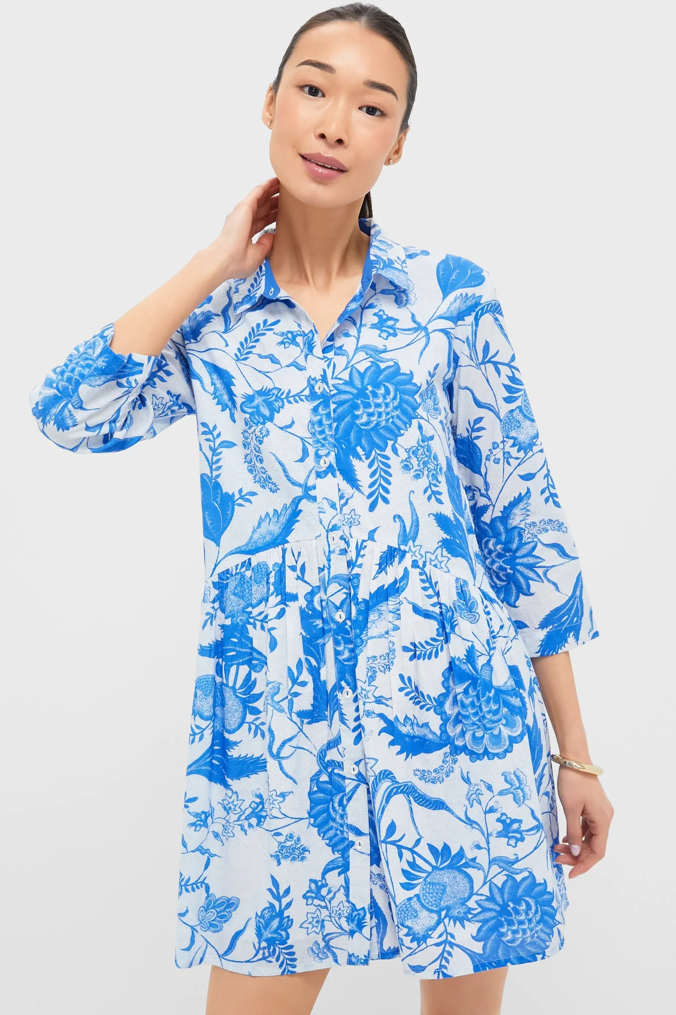 Exclusive Blue Tiffany Deauville Mini Dress sold by Tuckernuck