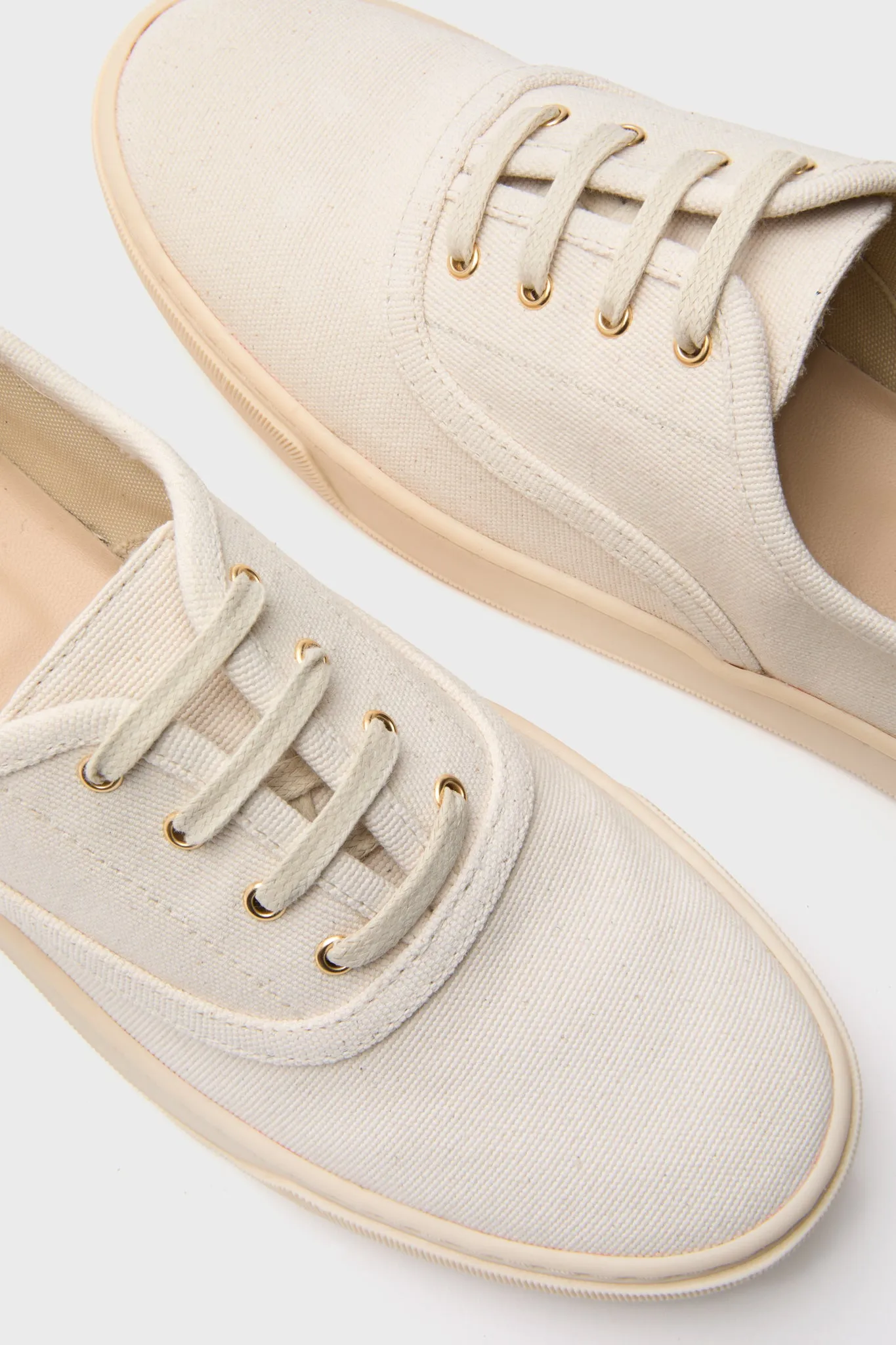 Ivory Canvas Bea Sneakers sold by Tuckernuck product image thumbnail 5