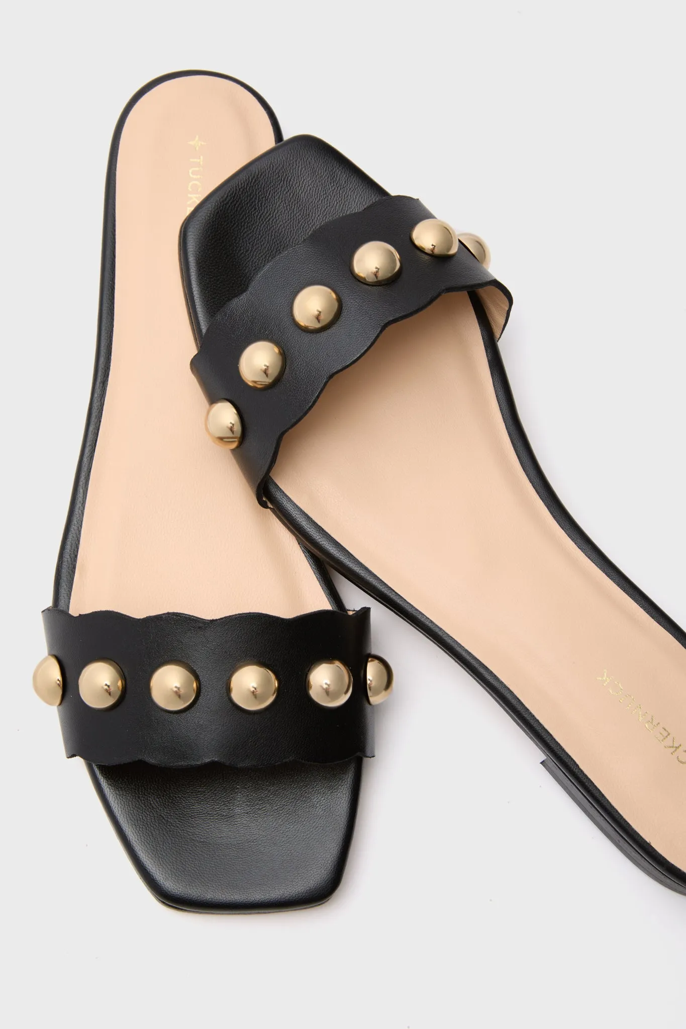 Black Leather Brooke Sandals sold by Tuckernuck product image thumbnail 5