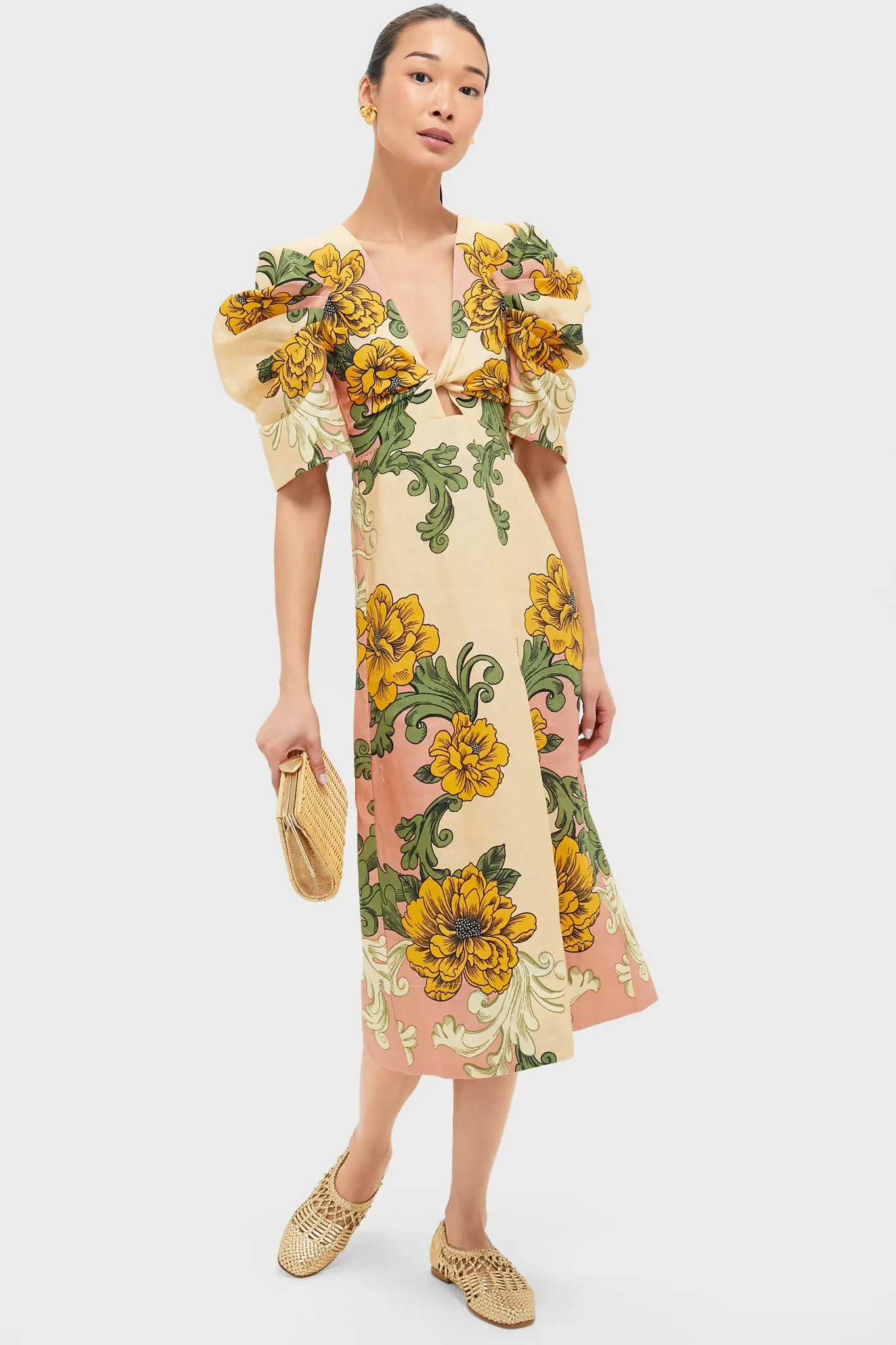 Gold Open Weave Ballet Flats sold by Tuckernuck product image thumbnail 3