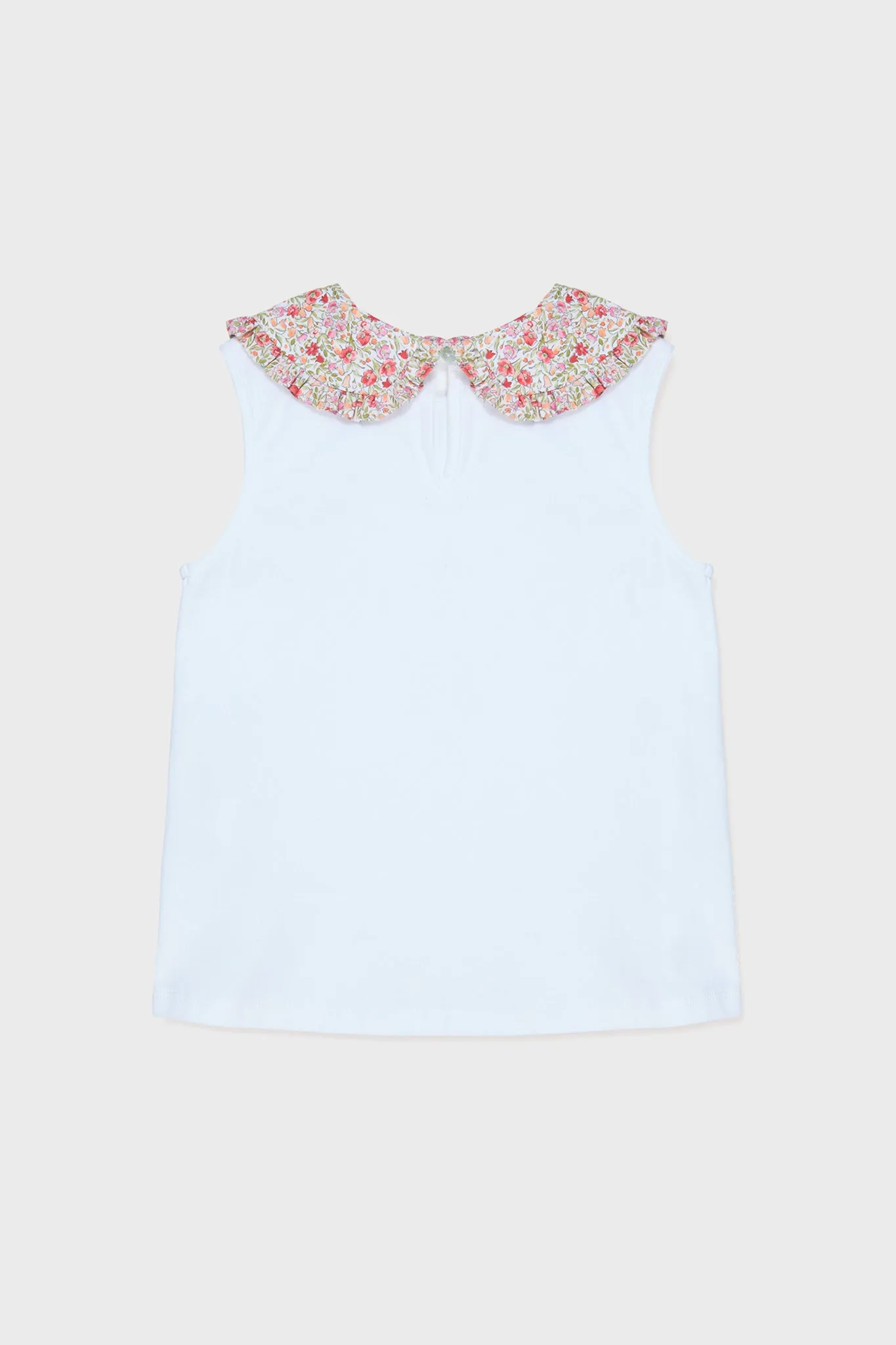 Red Floral Florentina Top sold by Tuckernuck product image thumbnail 3