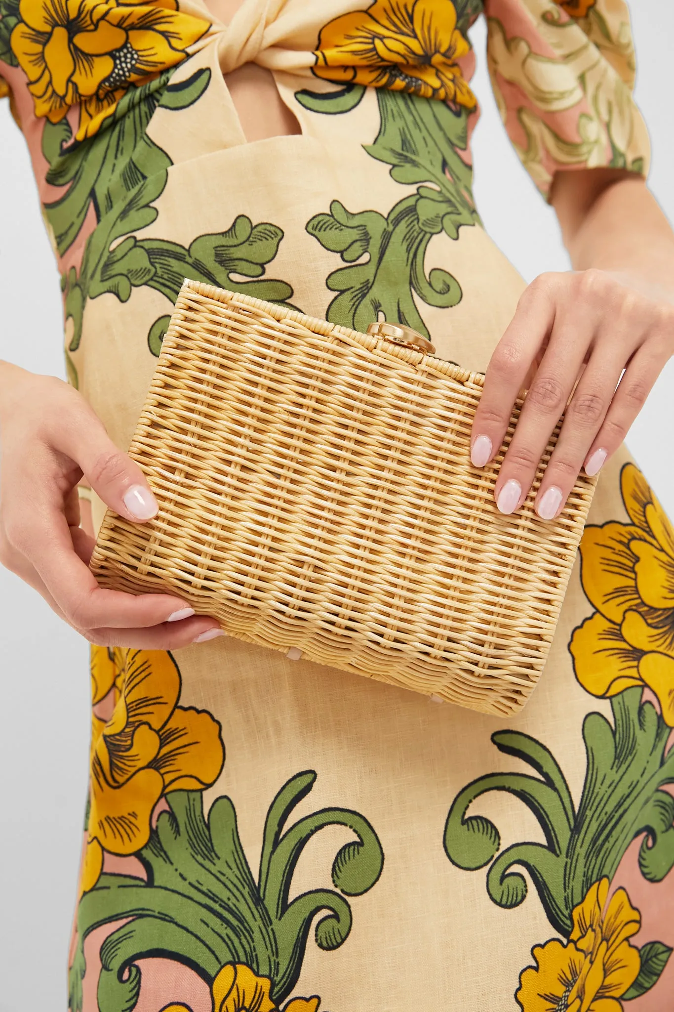 Natural The Petite Heart Clutch sold by Tuckernuck product image thumbnail 2