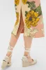 Delicate Flower Arabesques Short Sleeve Midi Dress sold by Tuckernuck