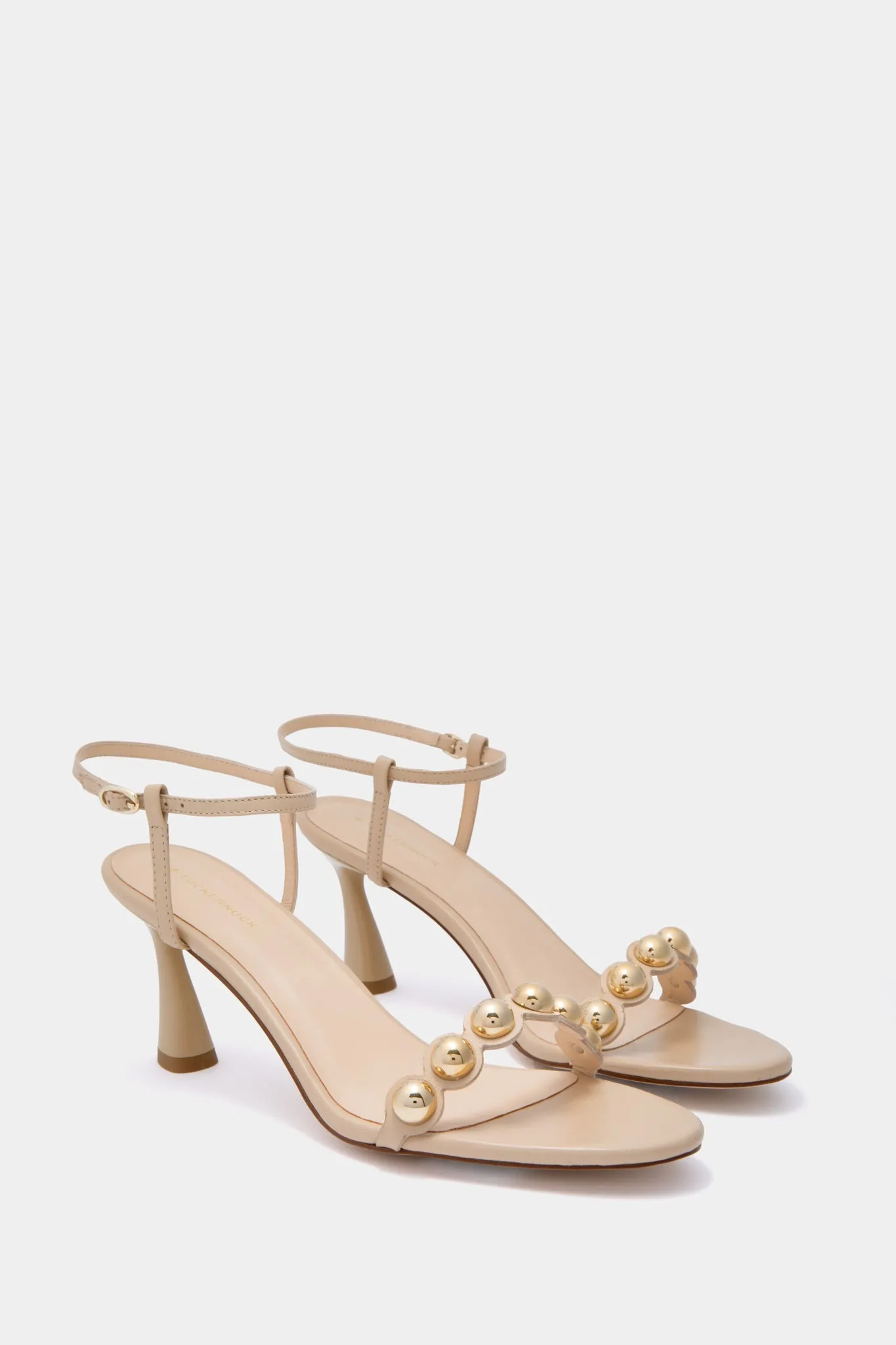 Nude Leather Ava Heels sold by Tuckernuck product image thumbnail 4