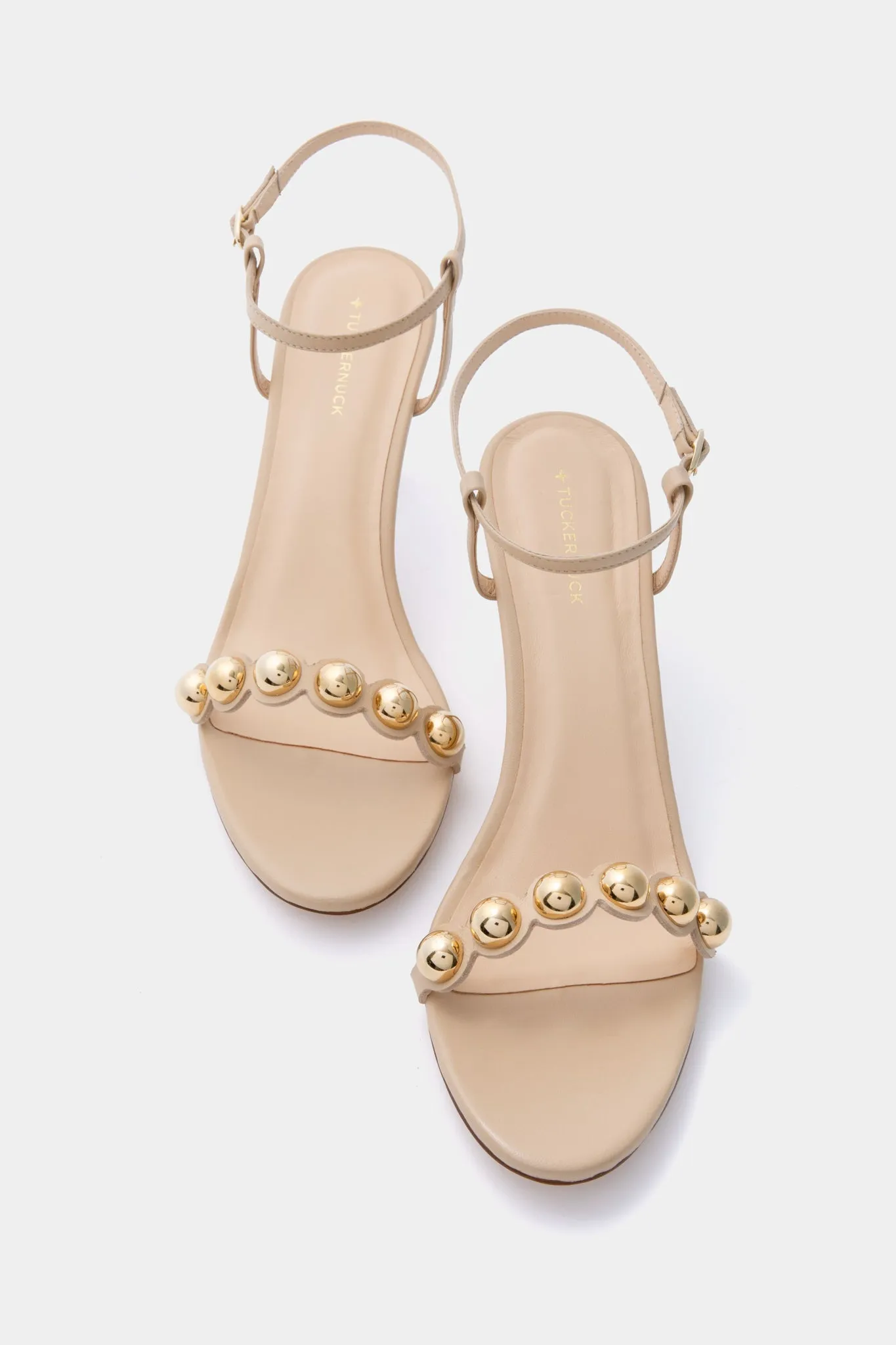 Nude Leather Ava Heels sold by Tuckernuck product image thumbnail 5