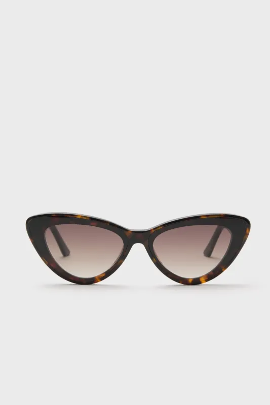 Neutral Tort Tempted Sunglasses sold by Tuckernuck