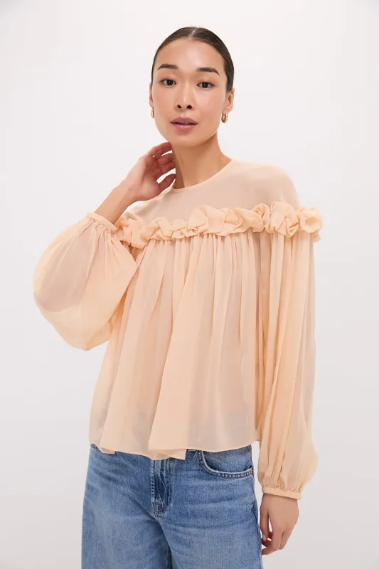 Peony Peggy Blouse made by Ulla Johnson