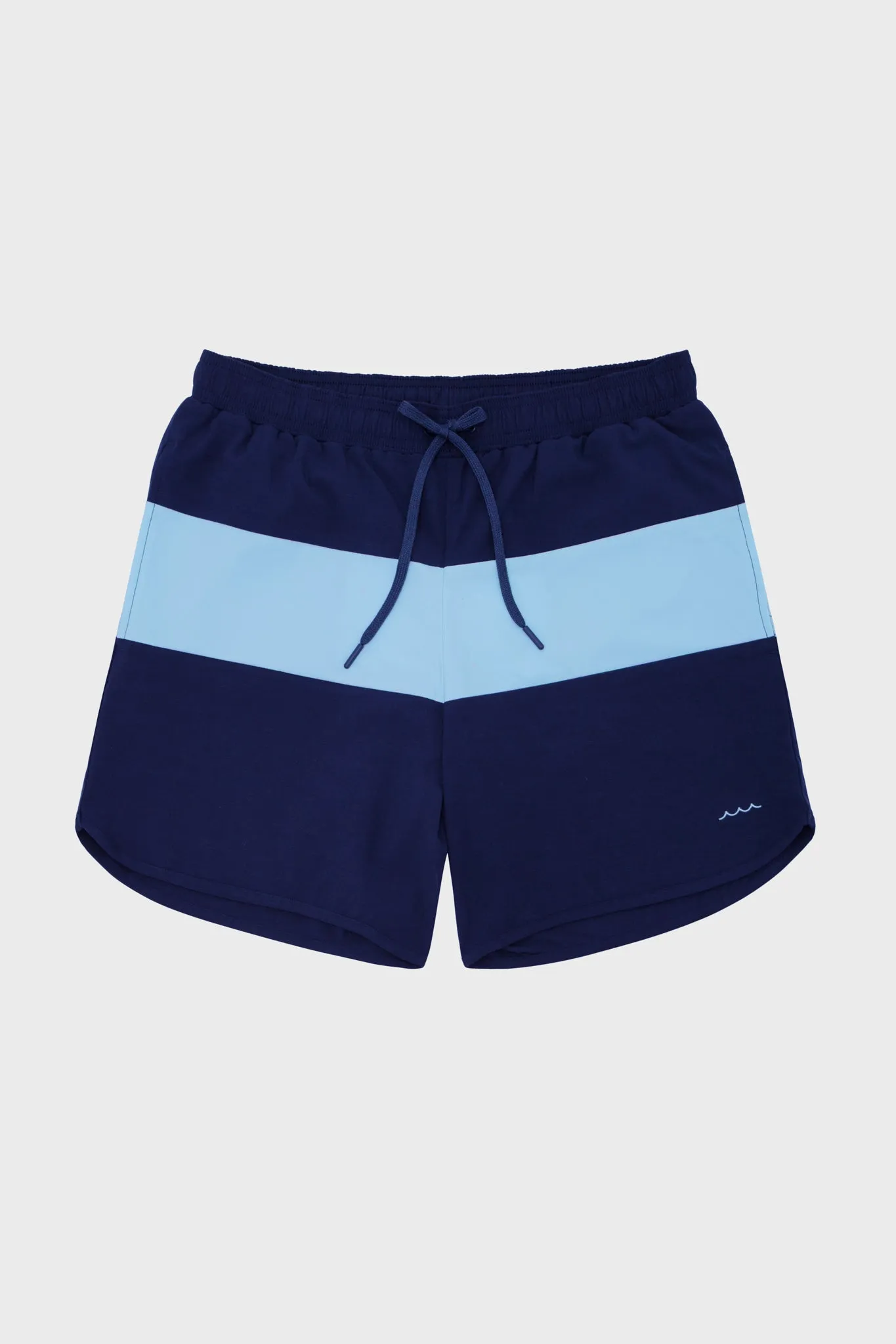 Men's Navy Stripe Boardie sold by Tuckernuck