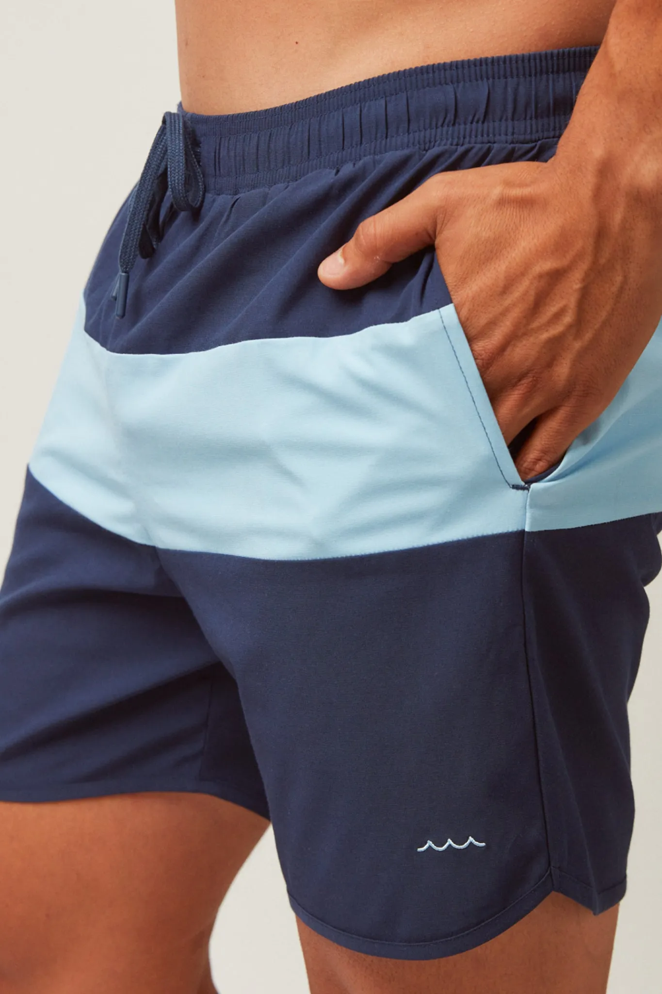 Men's Navy Stripe Boardie sold by Tuckernuck product image thumbnail 2