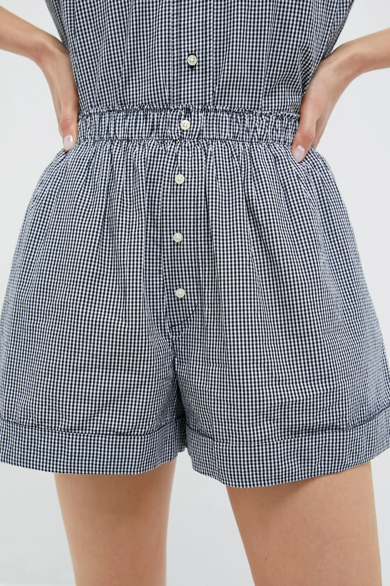 Black and White Gingham The Boxer Short sold by Tuckernuck product image thumbnail 5