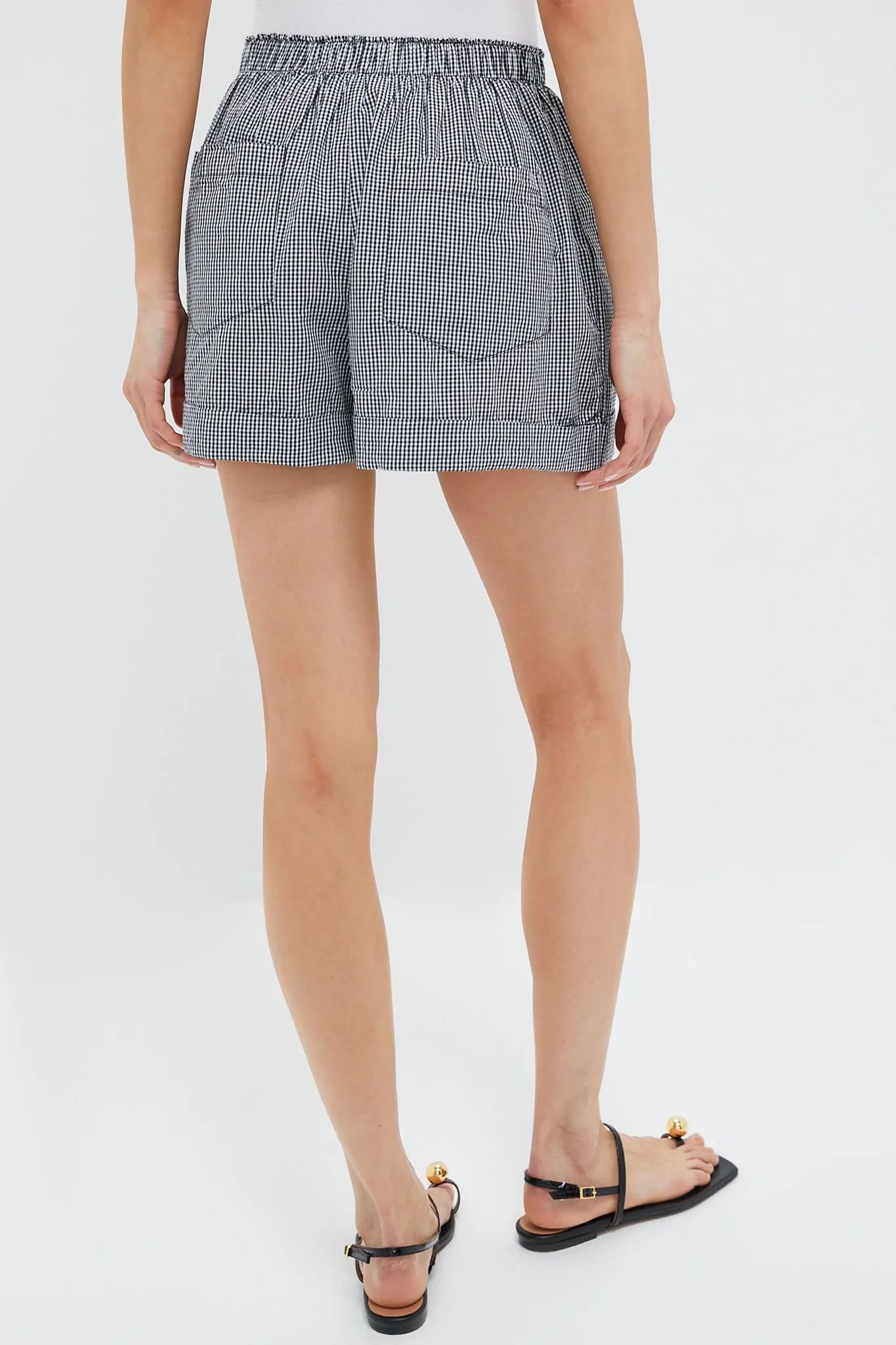 Black and White Gingham The Boxer Short sold by Tuckernuck product image thumbnail 4