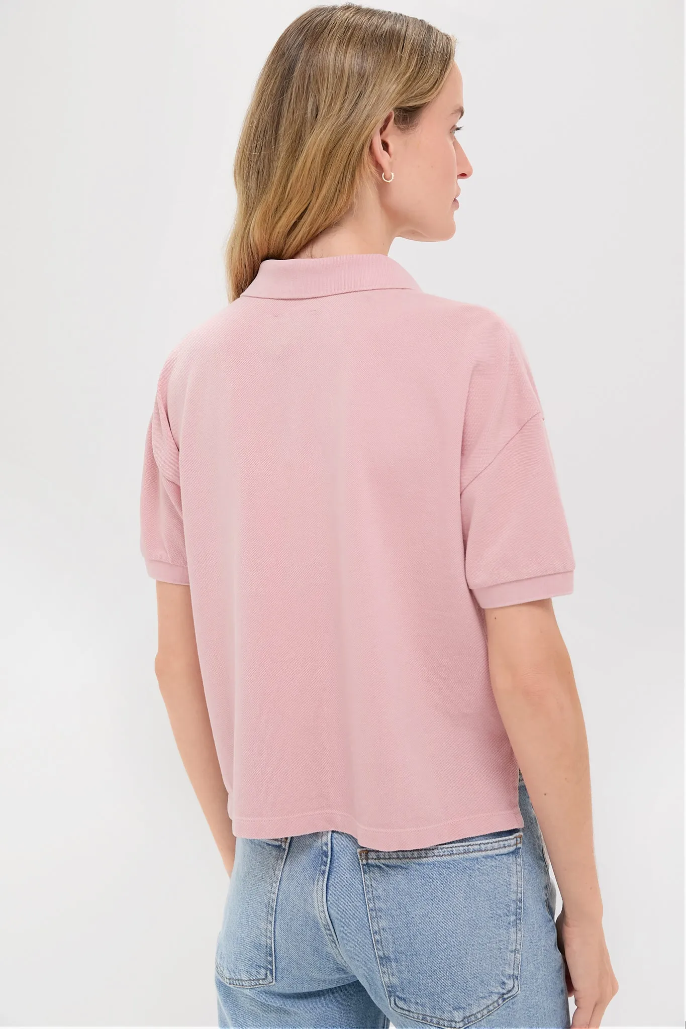 Pink Pique Holmes Boyfriend Polo sold by Tuckernuck product image thumbnail 4