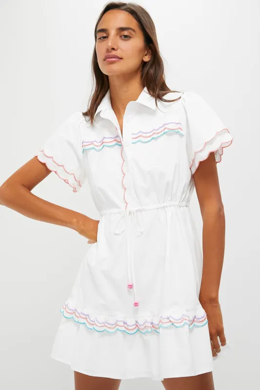 White Julie Dress sold by Tuckernuck