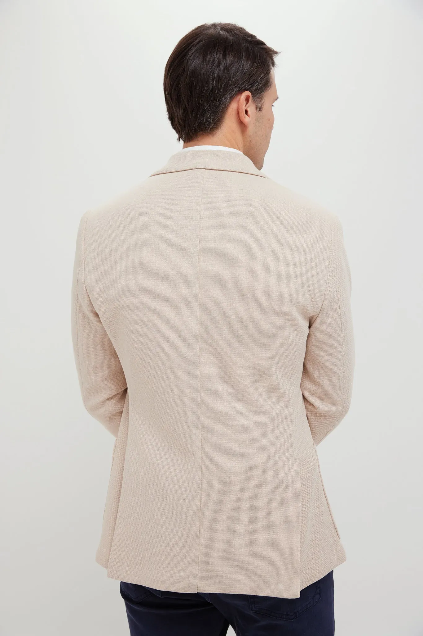 Tan Knit Travel Blazer sold by Tuckernuck product image thumbnail 4