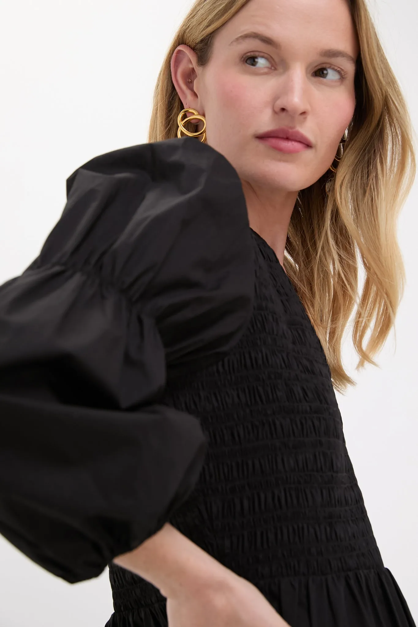 Black Brinkley Mini Dress sold by Tuckernuck product image thumbnail 5