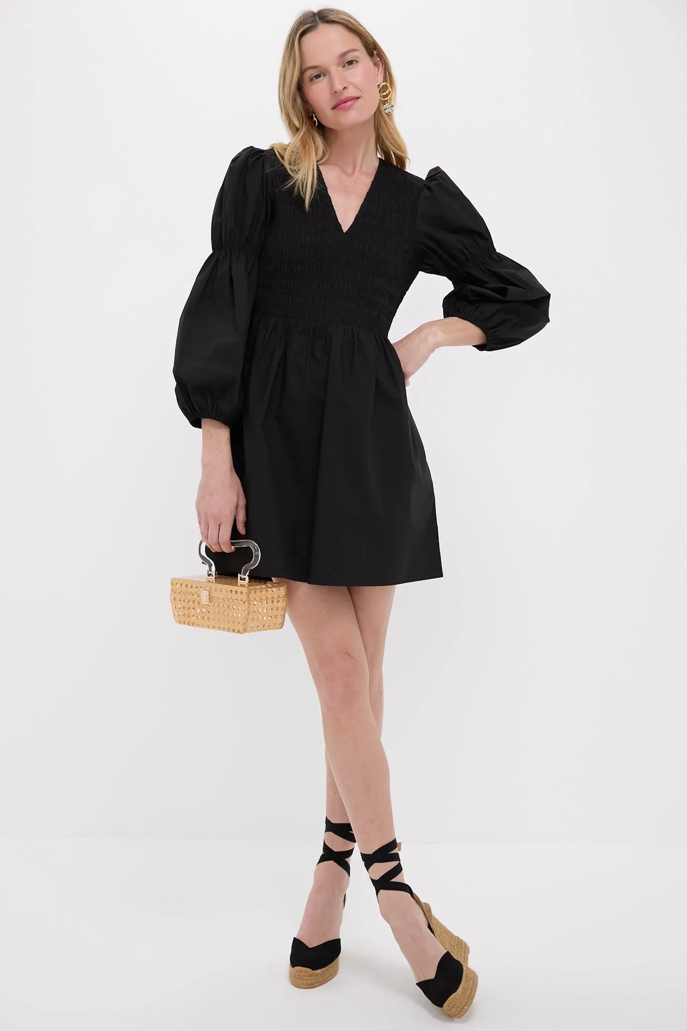 Black Brinkley Mini Dress sold by Tuckernuck product image thumbnail 2