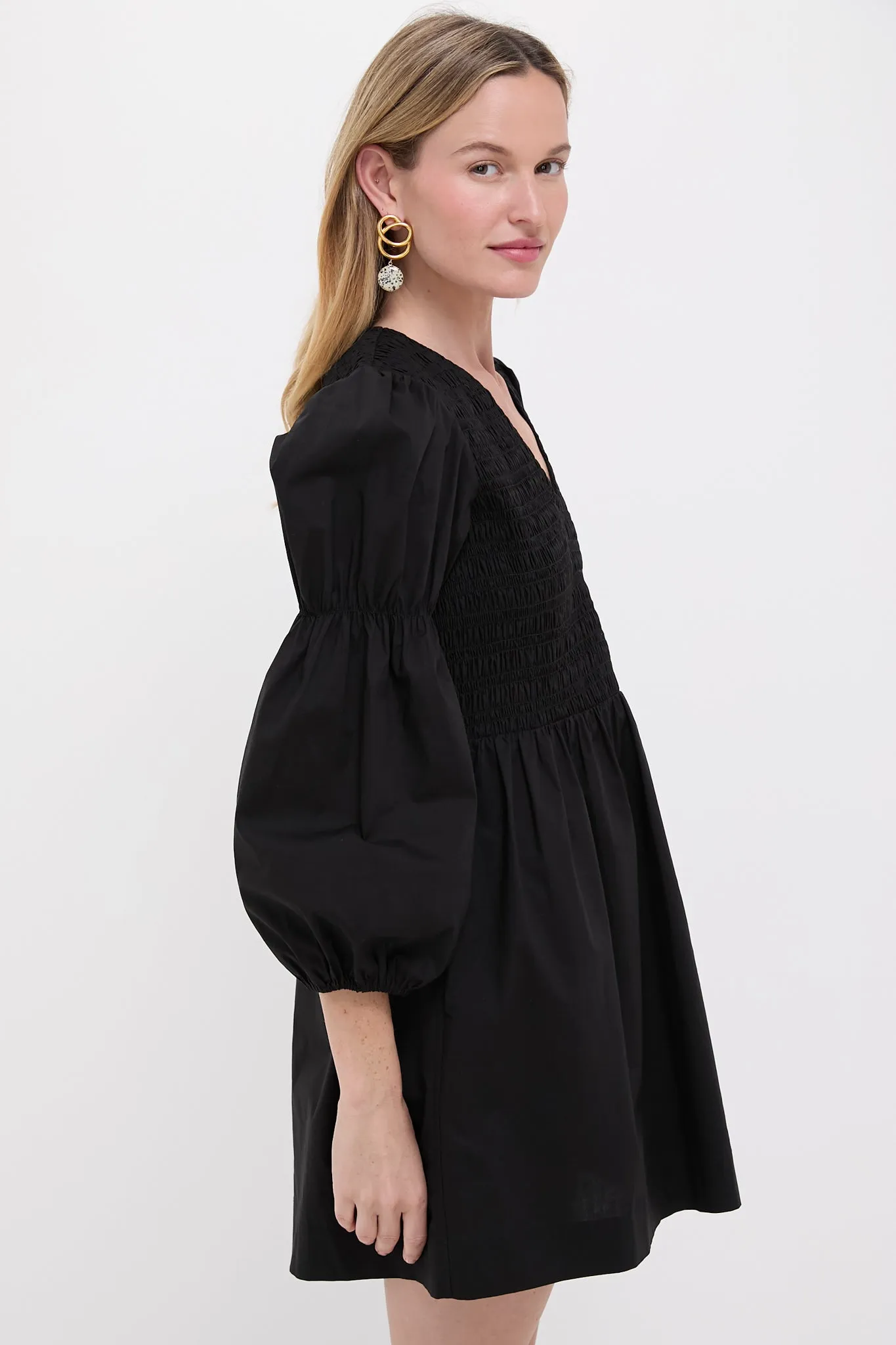 Black Brinkley Mini Dress sold by Tuckernuck product image thumbnail 3