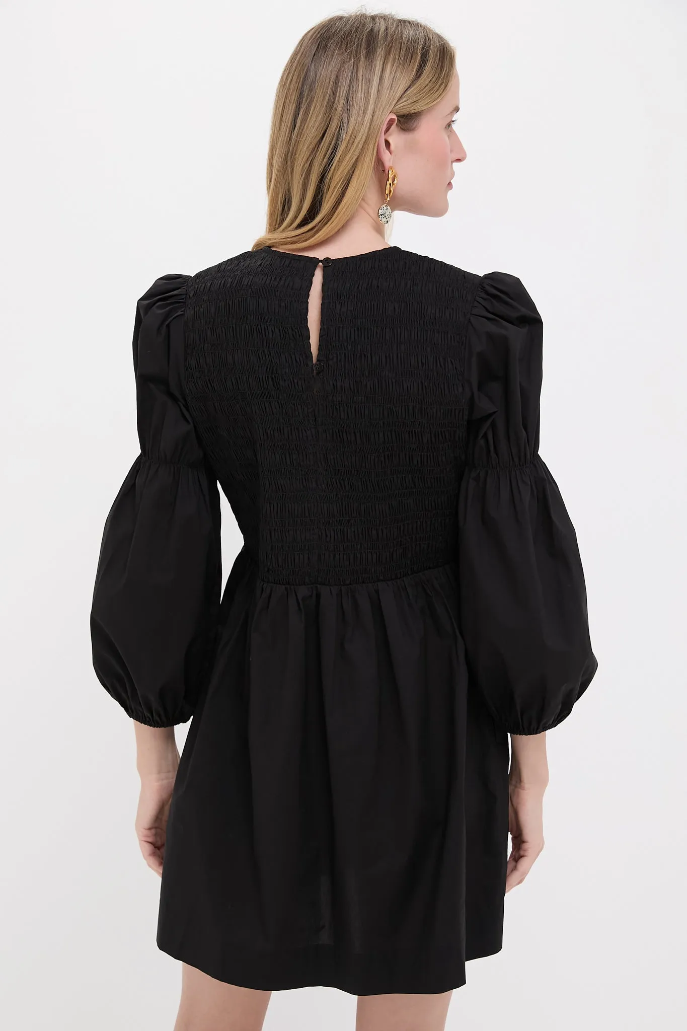 Black Brinkley Mini Dress sold by Tuckernuck product image thumbnail 4