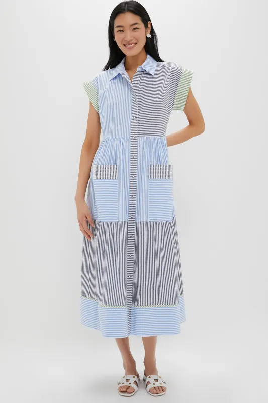 Croquet Stripe Sarah Dress sold by Tuckernuck