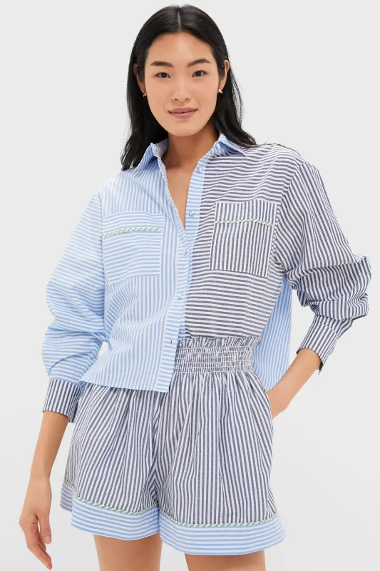 Croquet Stripe Hudson Shirt sold by Tuckernuck