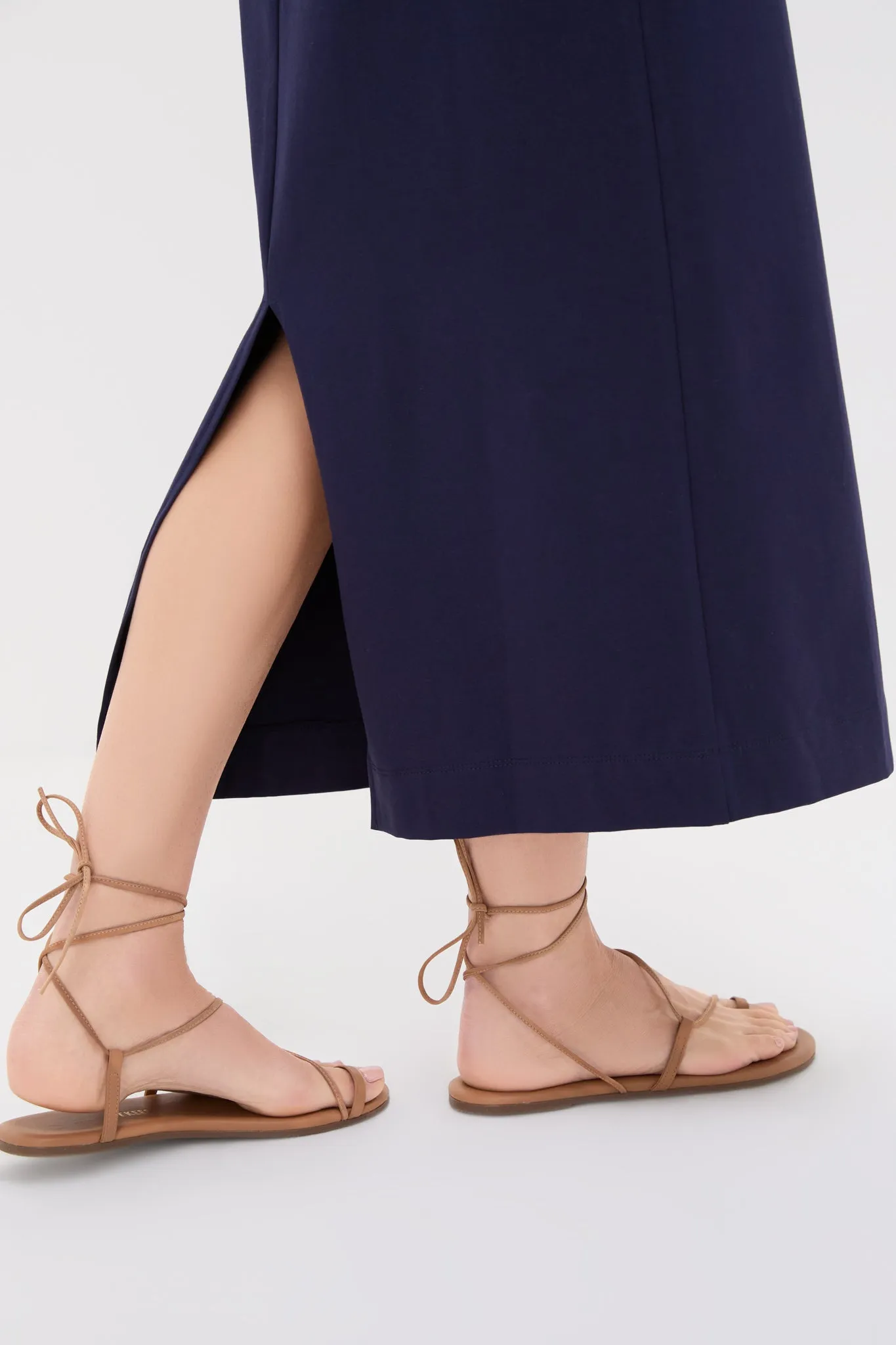 Navy Paula Knit Dress sold by Tuckernuck product image thumbnail 5